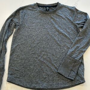 Athleta Girl Large Gray long sleeve top